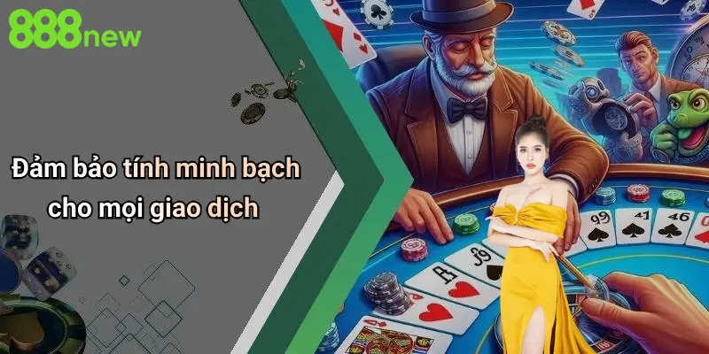 Đảm bảo tính minh bạch cho mọi giao dịch